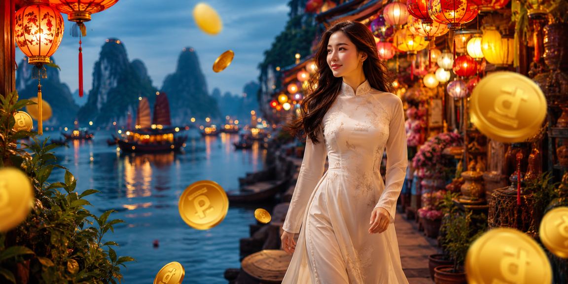 Trải nghiệm ứng dụng casino u3h tại vịnh Hạ Long với trang phục truyền thống